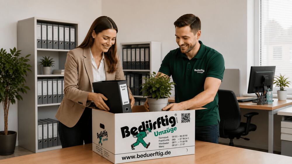 Geplanter Firmenumzug und Büroumzug